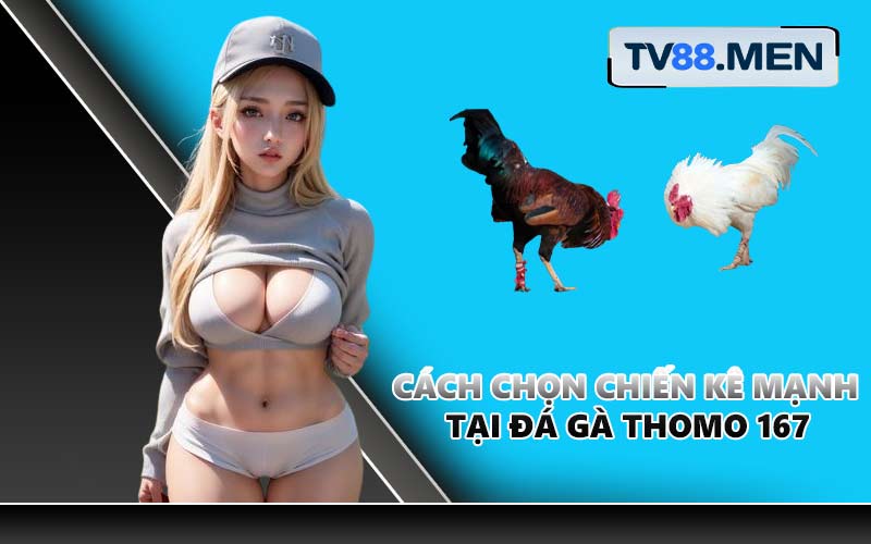 Cách chọn chiến kê mạnh tại đá gà Thomo 167